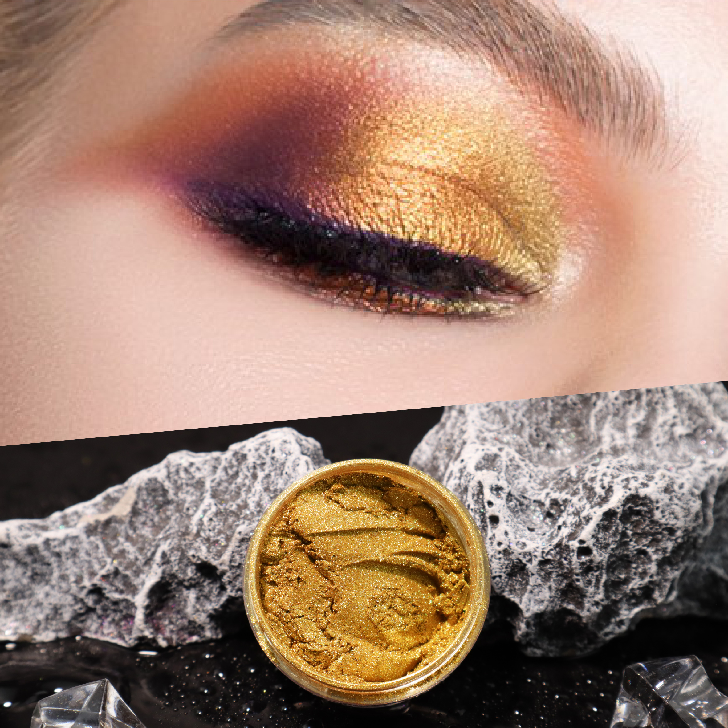 Platinum pearlescent pigment